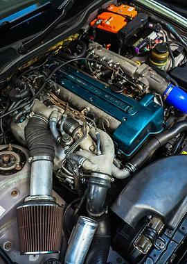 Stockish 2JZ Close-Up