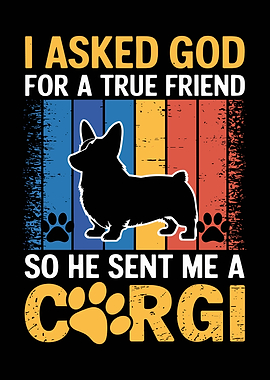 Corgi True Friend