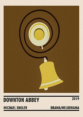 Downton Abbey Minimalist Poster