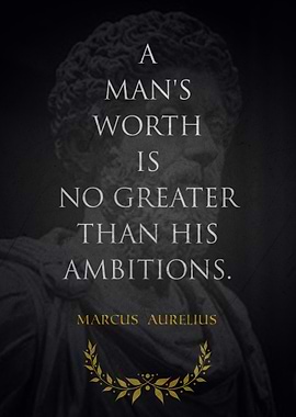 Marcus Aurelius Quote Poster