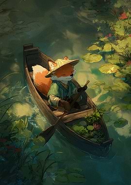 Fox Boat Lily Pond