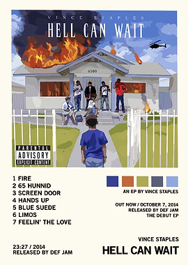 Vince Staples Hell Can Wait EP