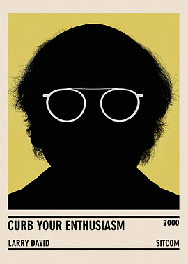 Curb Your Enthusiasm Minimalist Poster