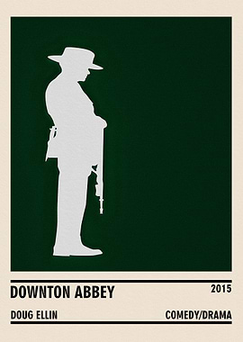 Downton Abbey Minimalist Poster