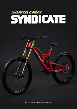 Santa Cruz V10 Syndicate Downhill Mountain Bike