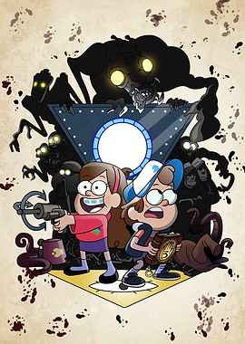 Gravity Falls: Mystery Twins vs. Shadows