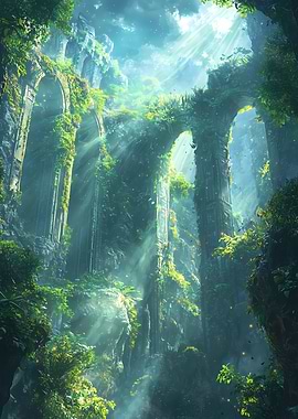 The Forgotten Sanctuary – Nature Reclaims the Light