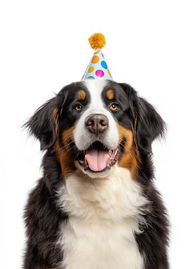 Bernese Mountain Dog Birthday Party