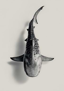 Monochrome Shark