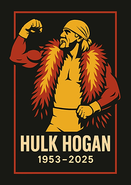 Hulk Hogan Vector Portrait