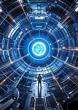 Quantum Futuristic Portal