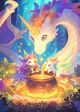 Dragon Unicorns Potion