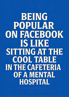 Facebook Popularity Mental Hospital Analogy