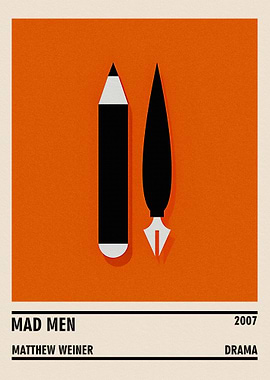 Mad Men Minimalist Poster