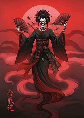 Geisha of the Crimson Fog