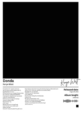Donda Album Cover by Kanye West