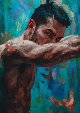 Torso Portrait Painting