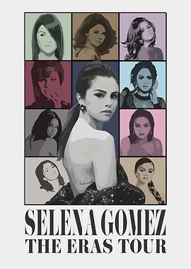 selena gomez the eras tour poster