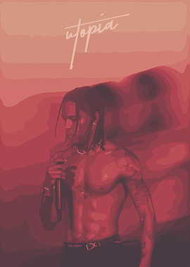 Travis Scott Utopia Album Cover Art