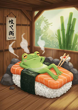 Frog Sushi Spa Day
