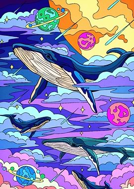 Whales Space Animal