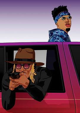 Future and metro boomin Cartoon
