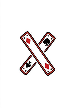 Playing Card X Symbol