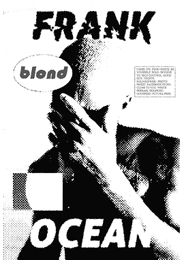 Frank Ocean Blond Album Cover Art