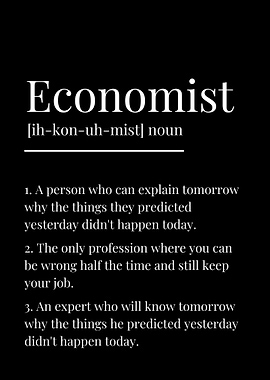 Funny Economist Definition