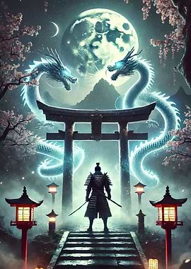 Samurai Dragons Gate Japanese