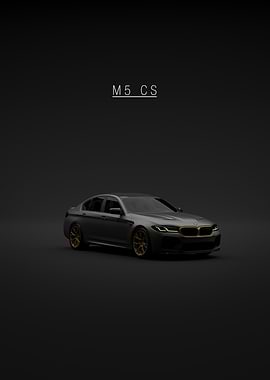 BMW M5 CS F90 - Black Front