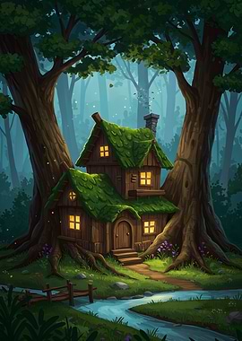 Hidden Forest House