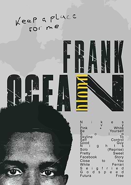 Frank Ocean Blonde Album Cover Art