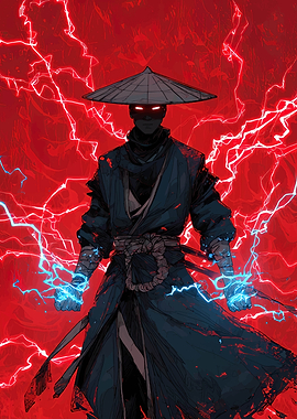 Mystic Warrior with Lightning Powers