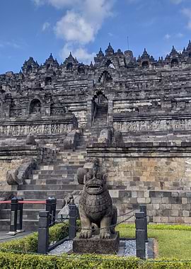 Borobudur side