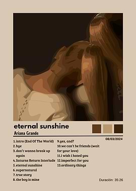 Ariana Grande Eternal Sunshine Album