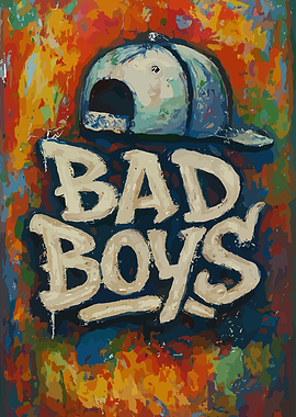 Bad Boys Graffiti Art