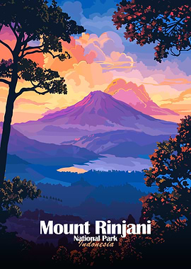 Mount Rinjani National Park, Indonesia