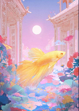 Golden Fish Dreamy