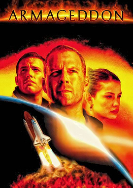 Armageddon movie poster