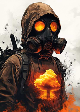 Post-Apocalyptic Survivor Gas Mask