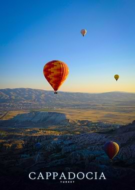 Cappadocia Hot Air Balloons at Sunrise