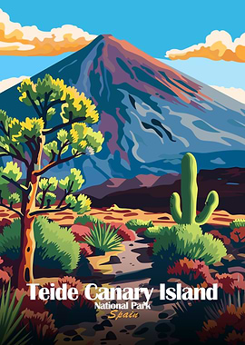 Teide Canary Island National Park Spain
