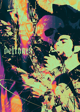 Deftones Band Abstract Art