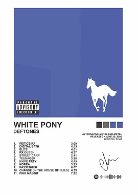 Deftones - White Pony Album Cover