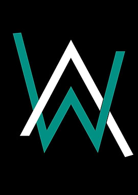 Alan Walker Logo Minimalist