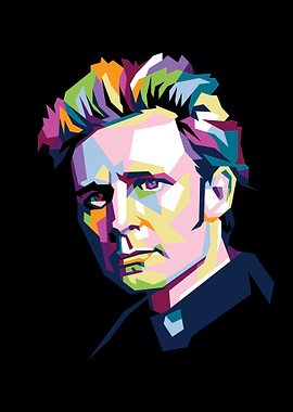 Mike dirnt Pop Art Portrait