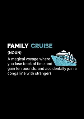 Family Cruise Definition Graphic