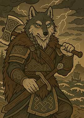 Viking Wolf Warrior