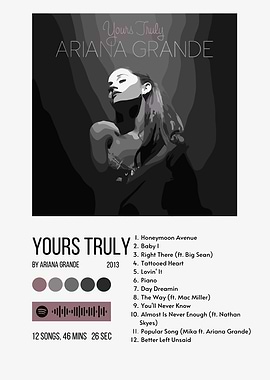 Ariana Grande Yours Truly Album